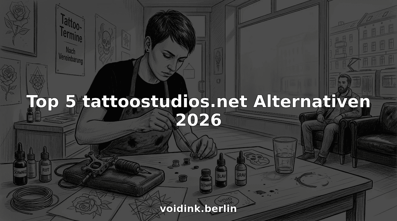 Top 5 tattoostudios.net Alternativen 2026