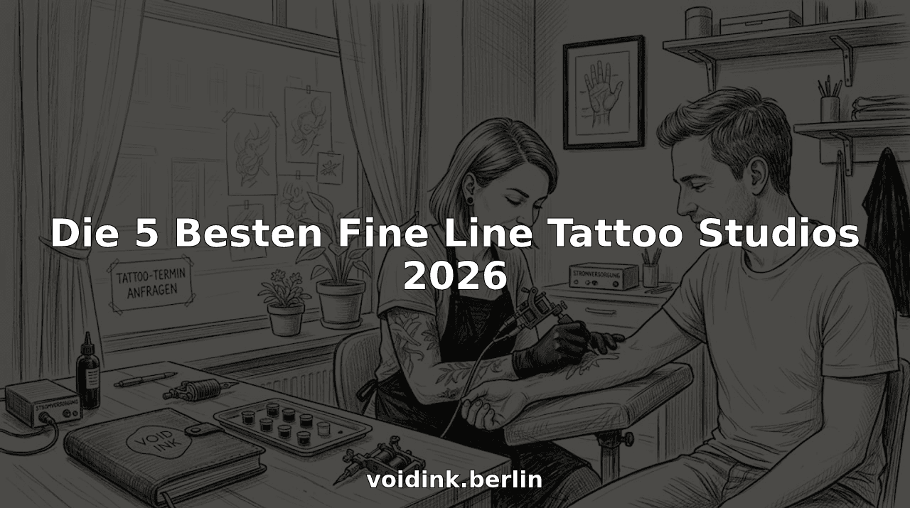 Die 5 Besten Fine Line Tattoo Studios 2026