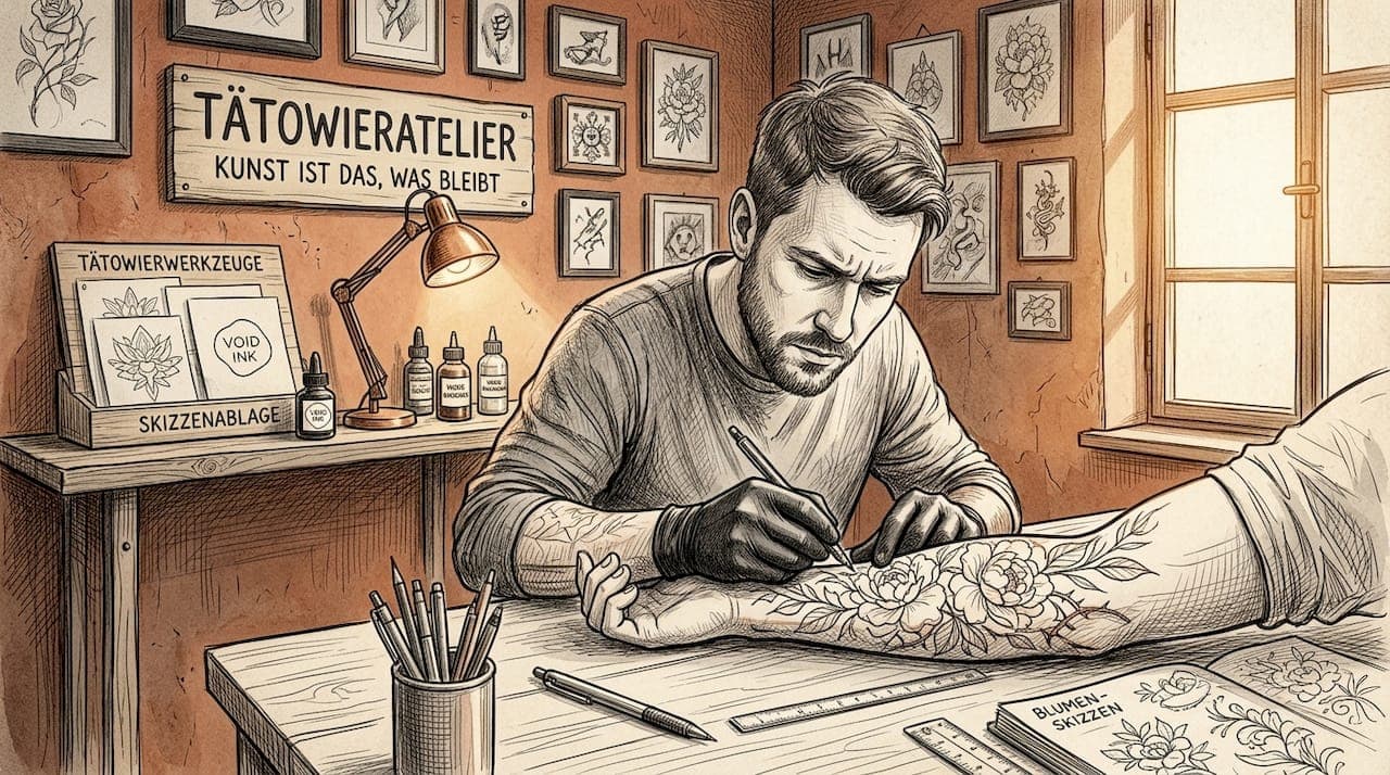 Was sind Tattoo Outlines? Bedeutung, Technik & Tipps