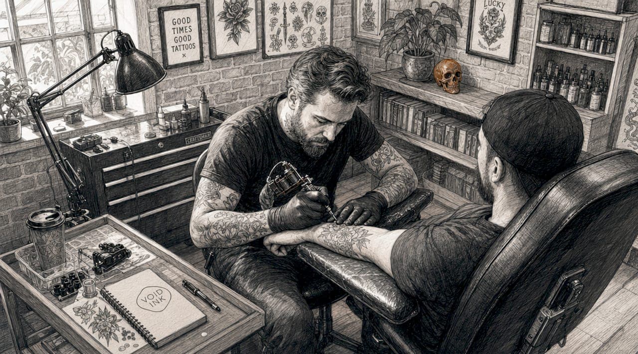 Tattoo Linien exakt stechen: Technik und Tipps