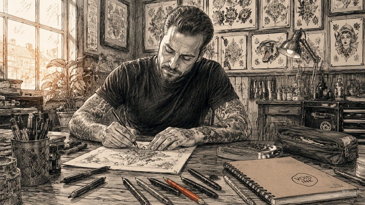 Maße und Proportionen bei Portrait Tattoos richtig bestimmen