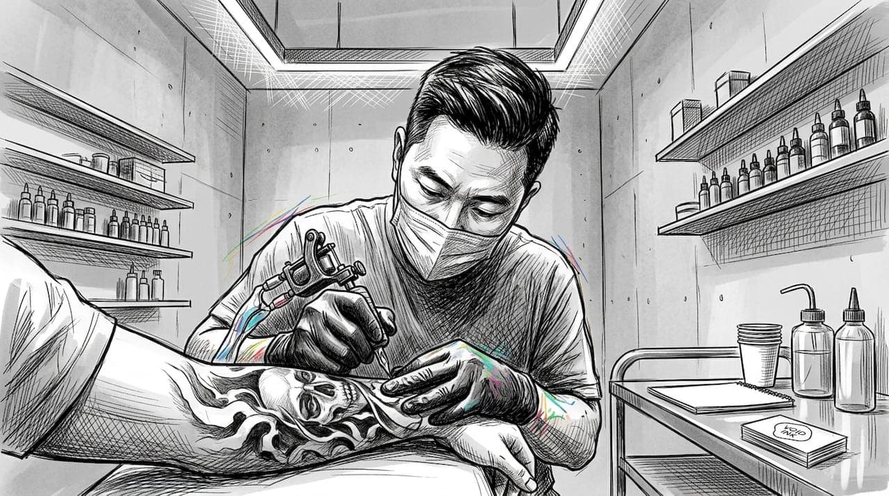 Black and Grey Workflow: Techniken für perfekte Tattoos