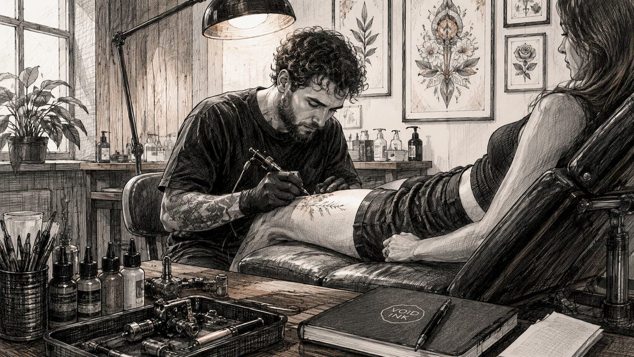 Unterschied Fine Line vs. Black & Grey Tattoos erklärt