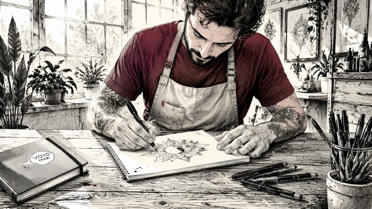 Tattoo Sketching Process: Schritt für Schritt zum Design