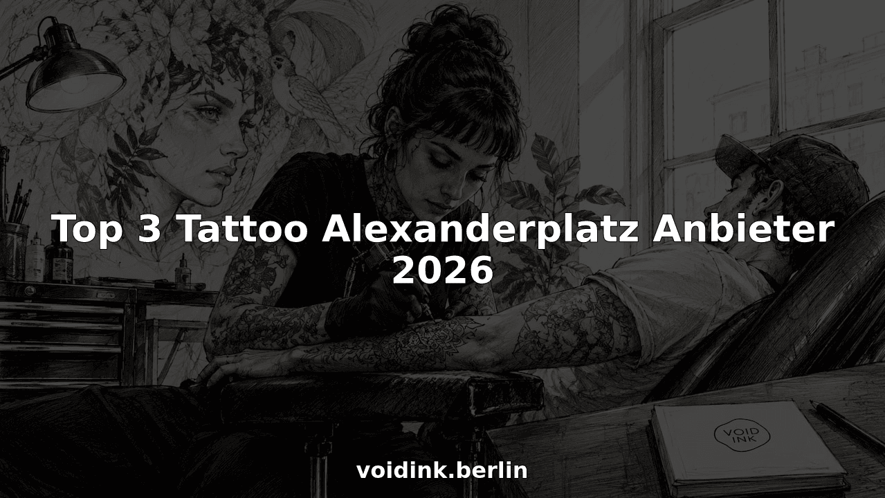 Top 3 Tattoo Alexanderplatz Anbieter 2026
