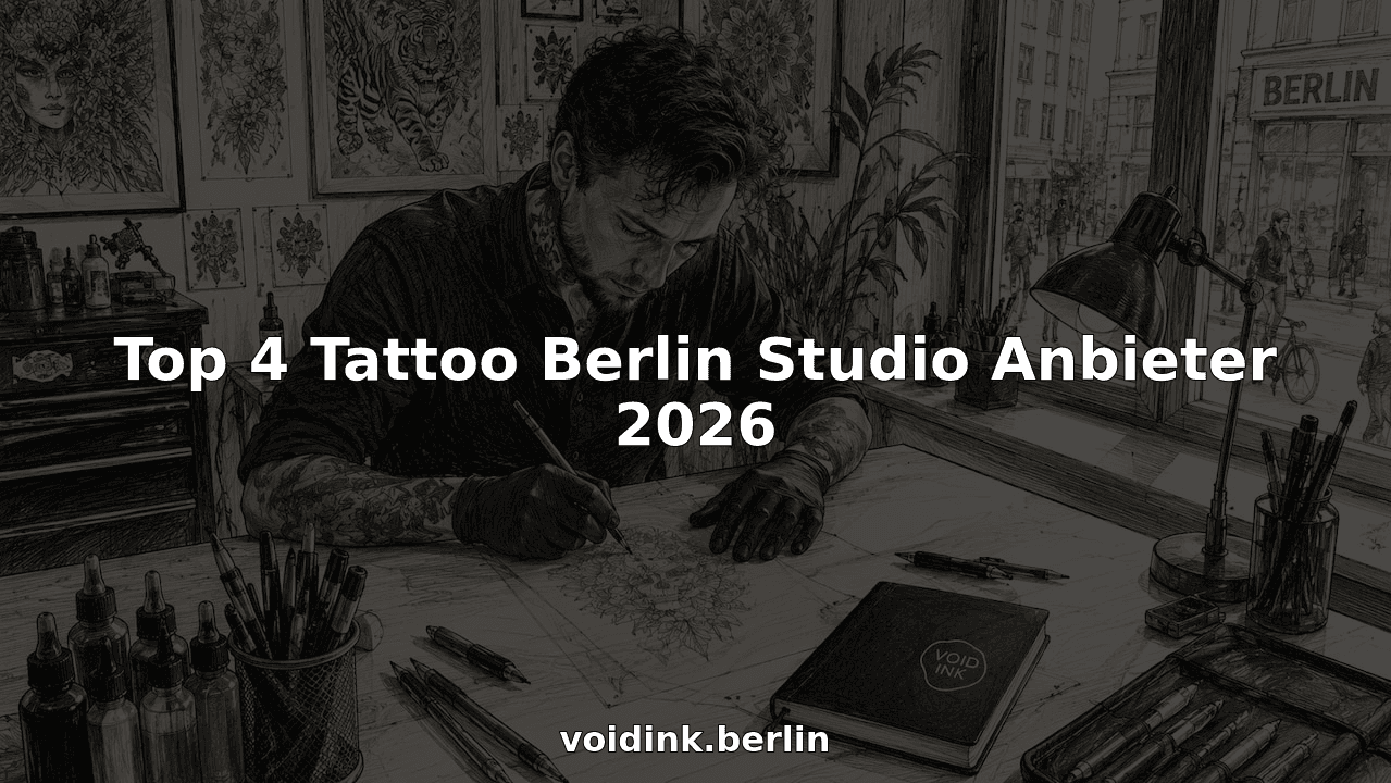 Top 4 Tattoo Berlin Studio Anbieter 2026