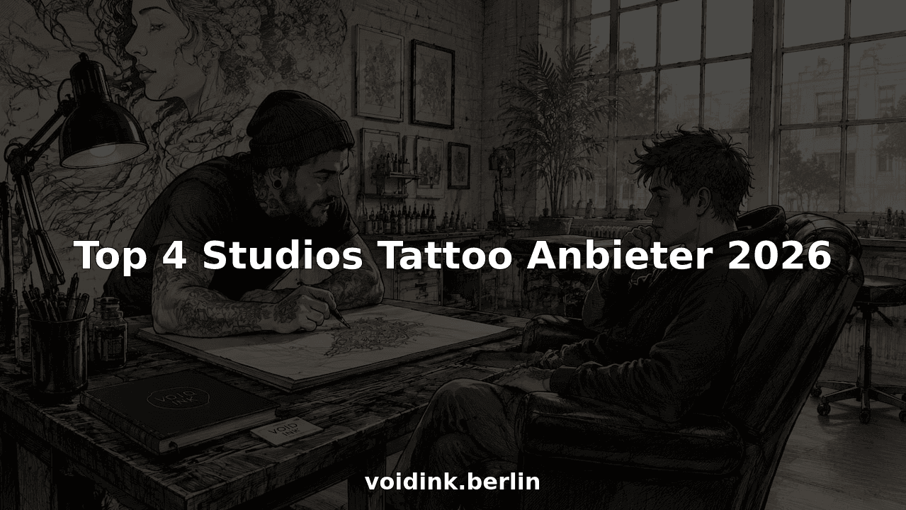 Top 4 Studios Tattoo Anbieter 2026