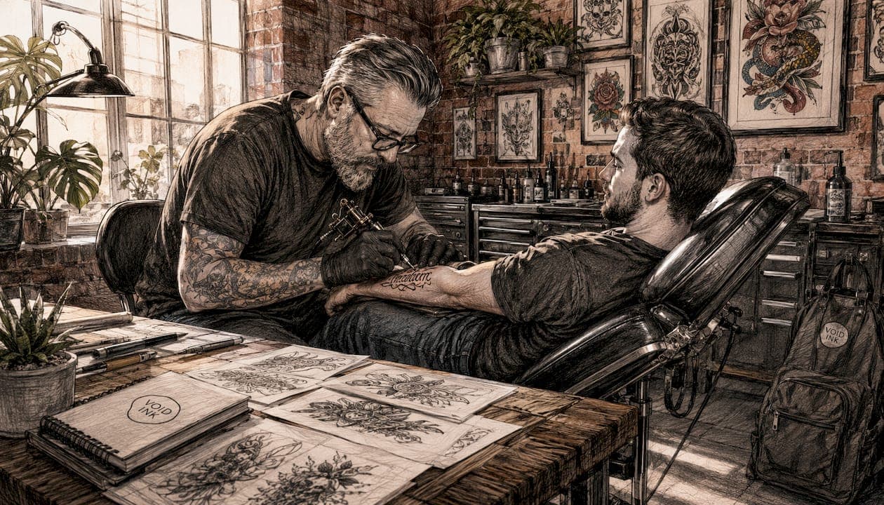 Kalligraphie Tattoos: Stile, Ideen und Expertenrat