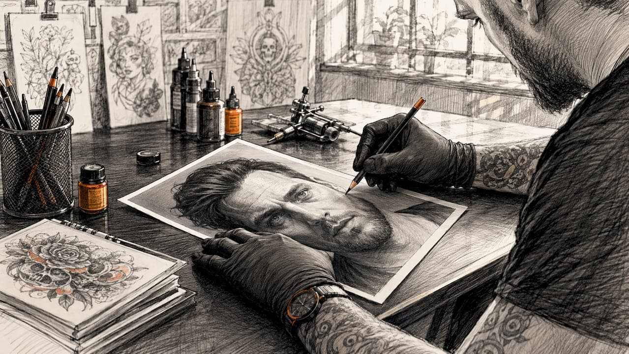 Referenzfoto für Portrait-Tattoo: Checkliste für realistische Ergebnisse