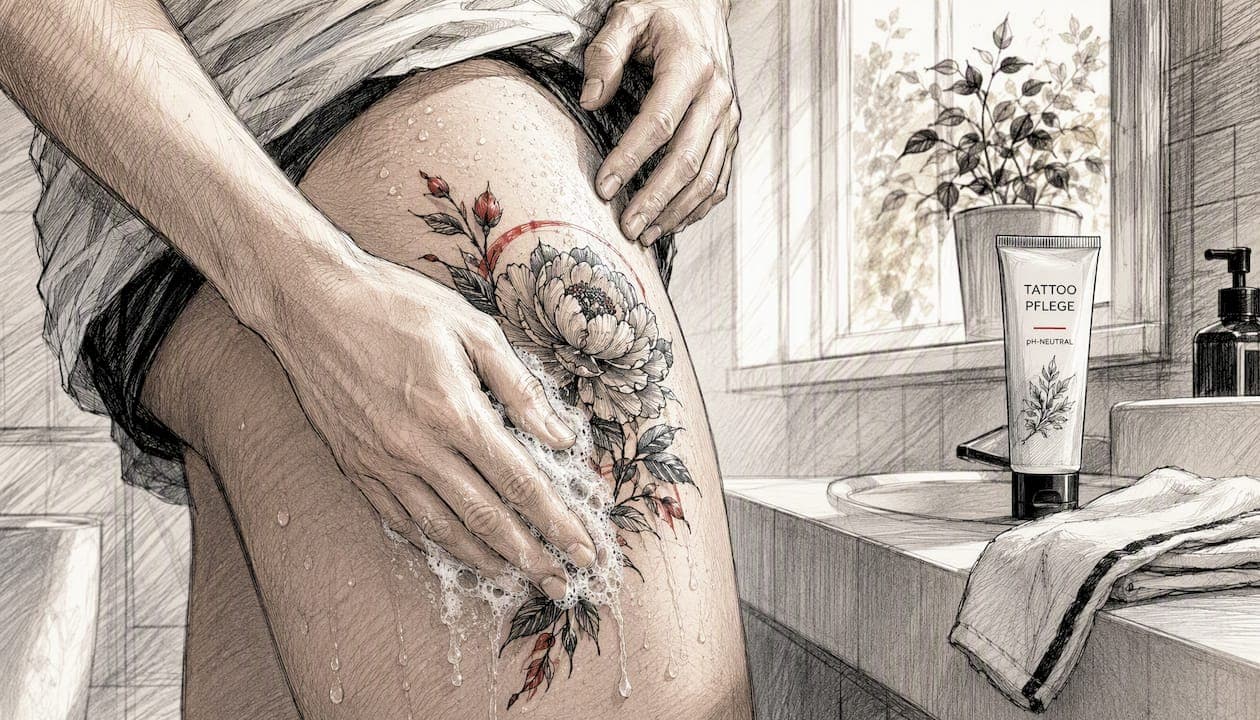 Tattoo-Pflege nach dem Stechen: Dein Schritt-für-Schritt-Guide