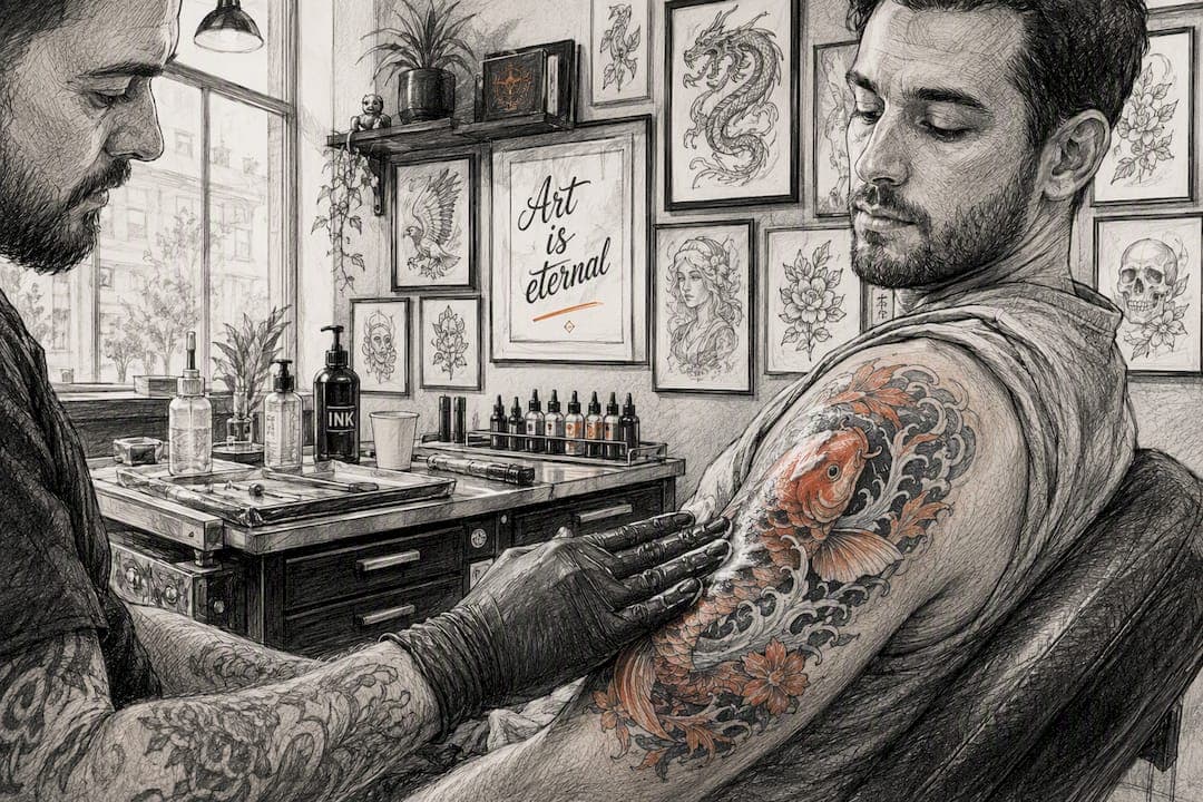 Tattoo trocken: Ist das normal und was jetzt zu tun ist