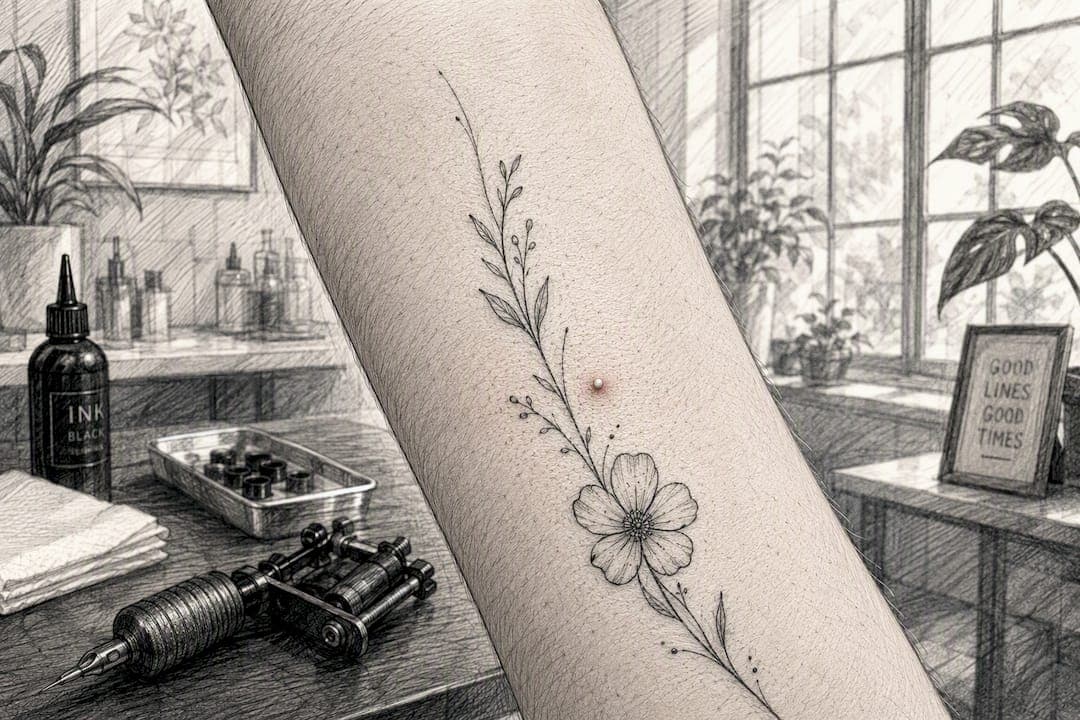 Pickel auf Tattoo: Ursachen, Sofortmaßnahmen und Vorbeugung