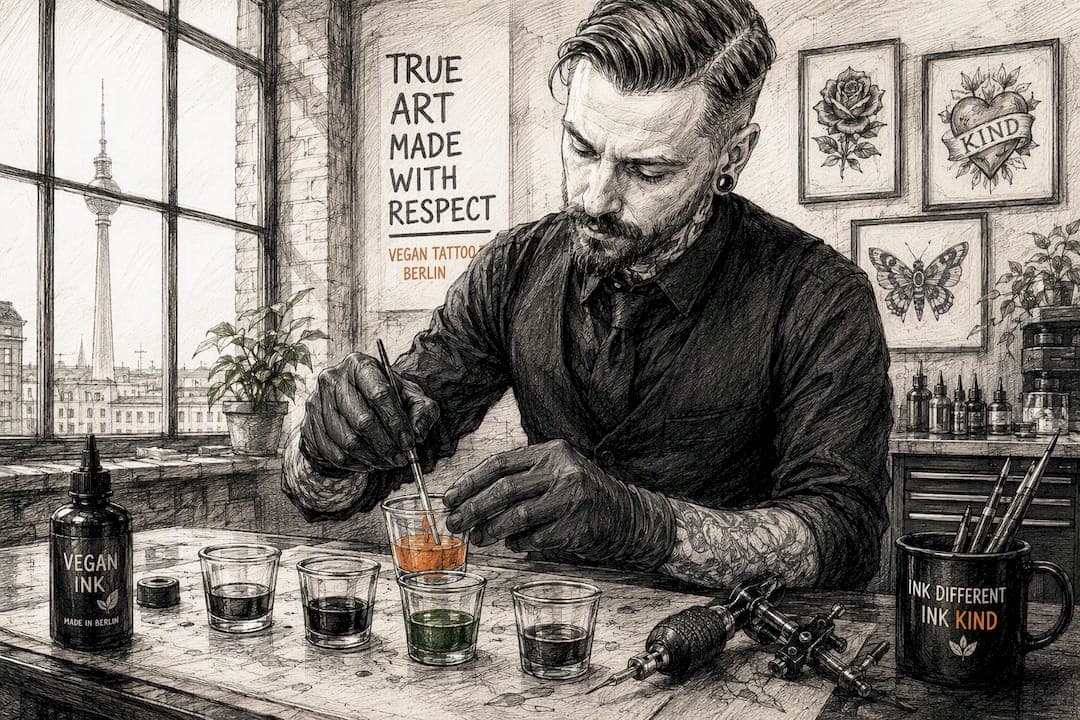 Vegane Tattoofarben: Alternative oder Marketing-Trick?