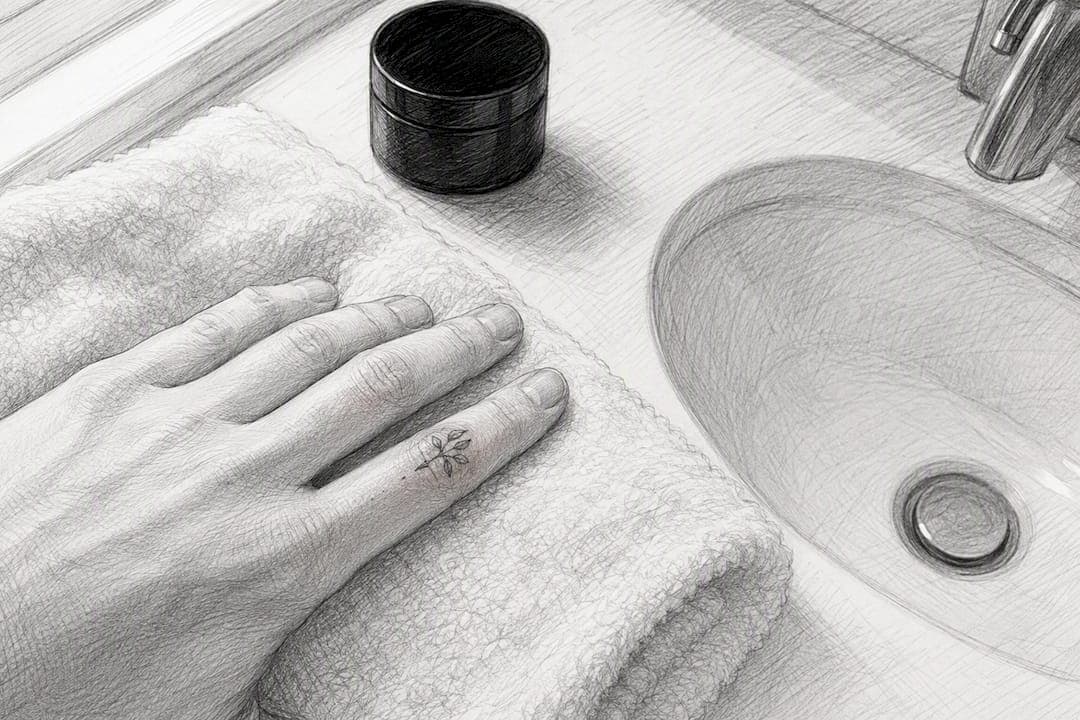 Nachstechen 4–8 Wochen? Fingertattoopflege aus Berlin
