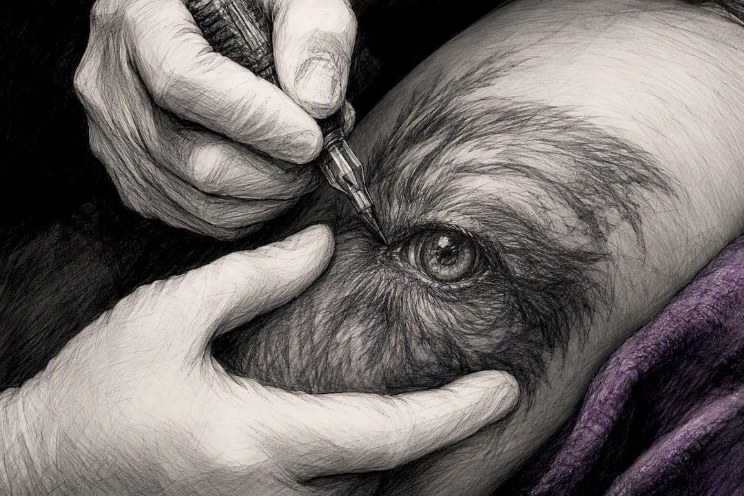 Drei Dinge, die dein Tierportraittattoo detailtreu machen