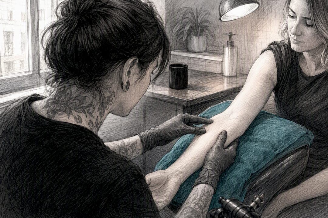 Tattoo auf empfindlicher Haut: Was du wirklich beachten musst