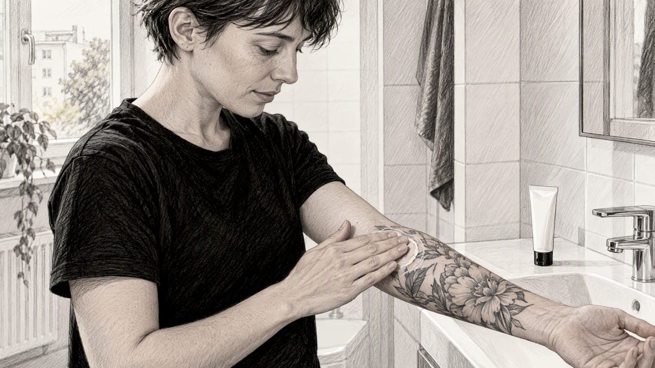 Tattoo Creme nach dem Stechen: Die richtige Pflege für die Heilung