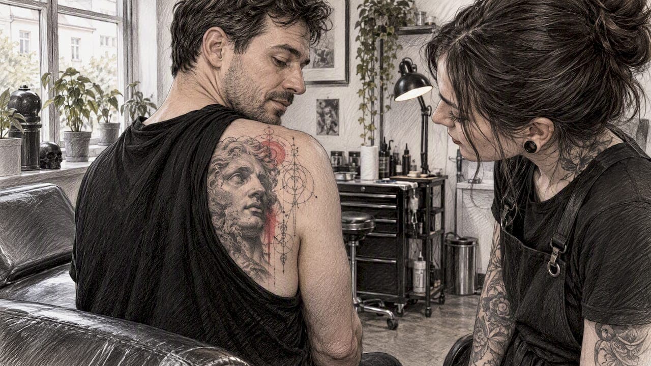 Tattoo-Stile kombinieren: So entsteht ein stimmiges Gesamtbild