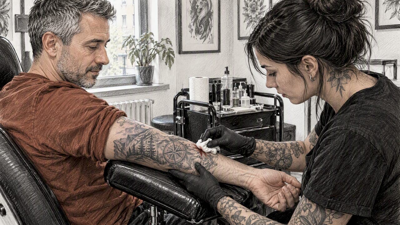 Tattoo blutet nach: Was normal ist und wann du handeln solltest